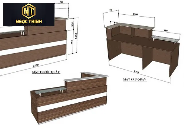 Xưởng Nội Thất Ngọc Thịnh Long Thành Biên Hòa - Quầy Thu Ngân Cà Phê, Khách Sạn
